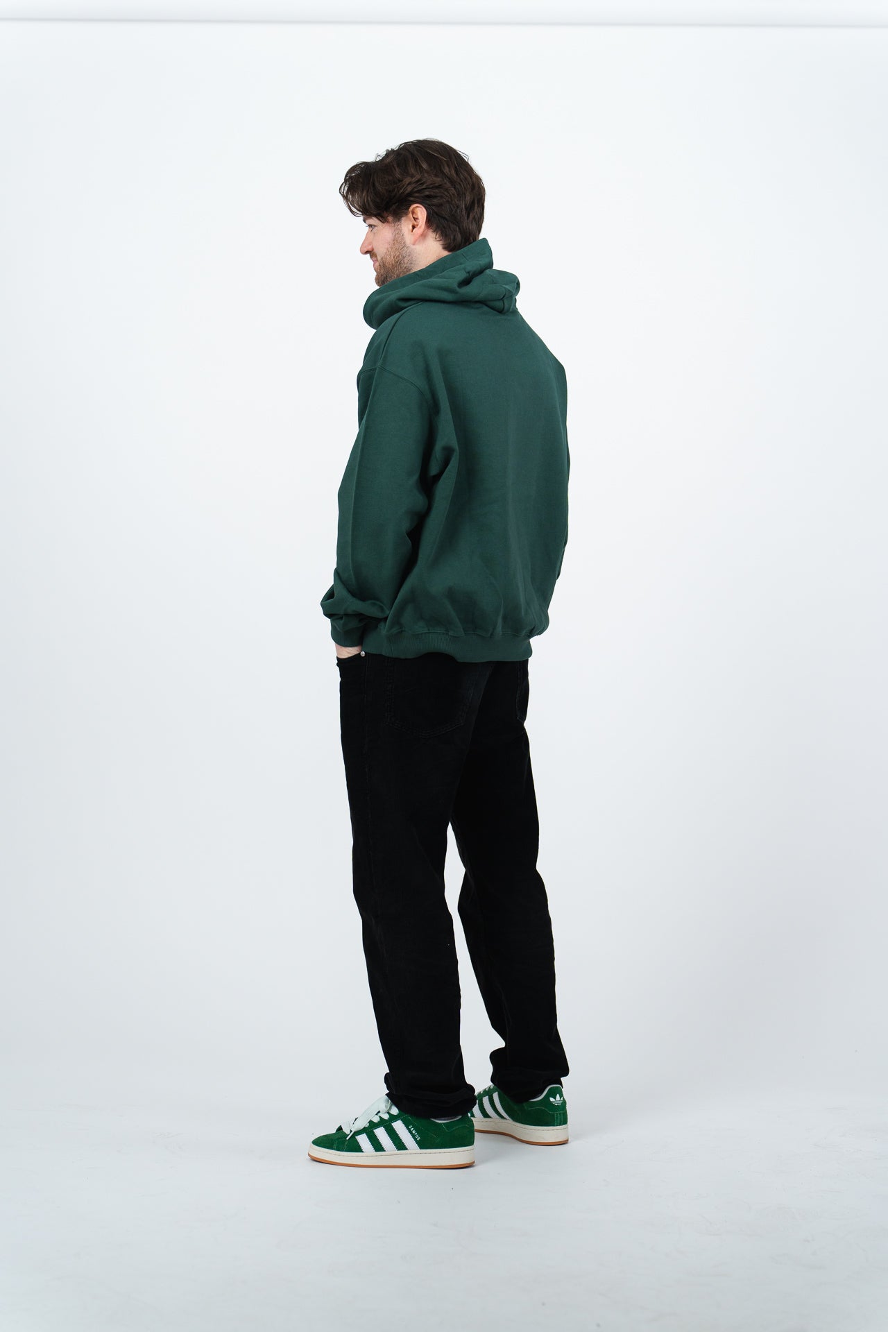 HUMBLE HOODIE - NIGHT GREEN