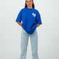 HUMBLE DREAMS HEAVY OVERSIZED SHIRT - BASIC ROYAL BLUE