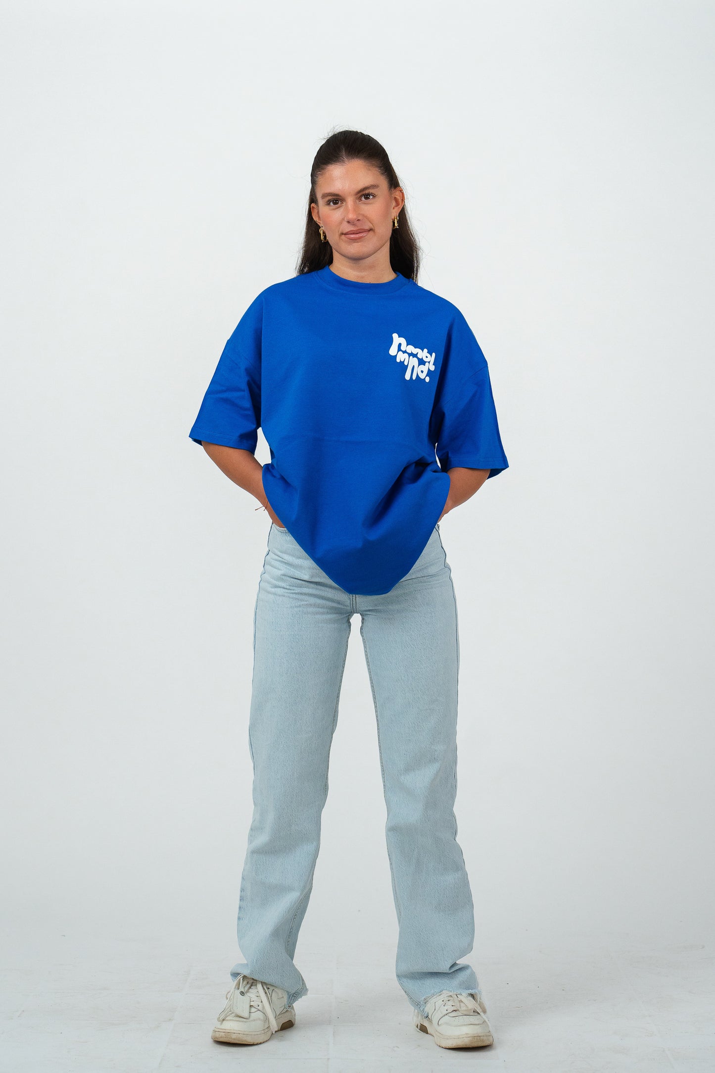 HUMBLE DREAMS HEAVY OVERSIZED SHIRT - BASIC ROYAL BLUE