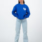 HUMBLE DREAMS HEAVY OVERSIZED CREWNECK - ROYAL BLUE